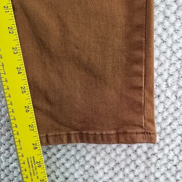 Democracy Jeans Womens 6 Brown Flex-ellent Mid Rise Straight Leg Festival Rodeo - Picture 13 of 16